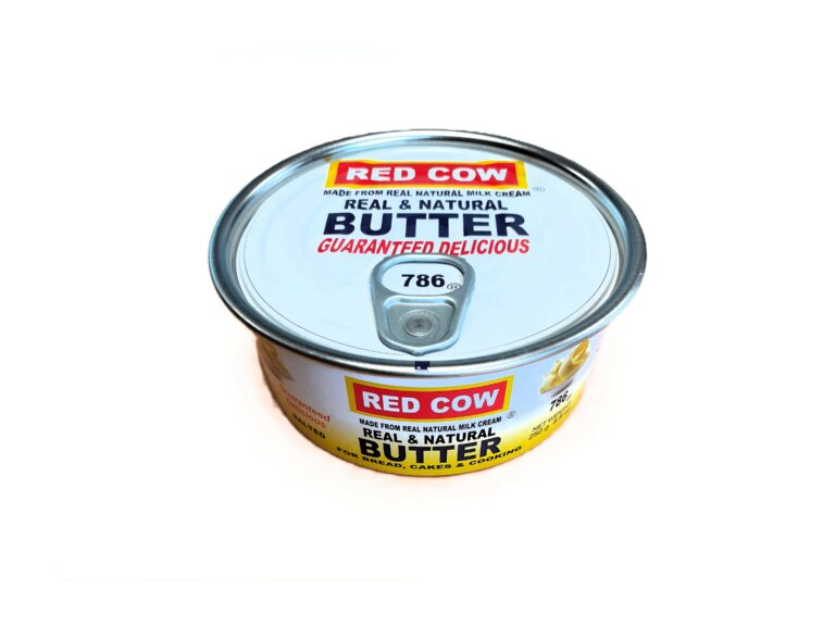 RED COW BUTTER CAN- CANNED BUTTER
